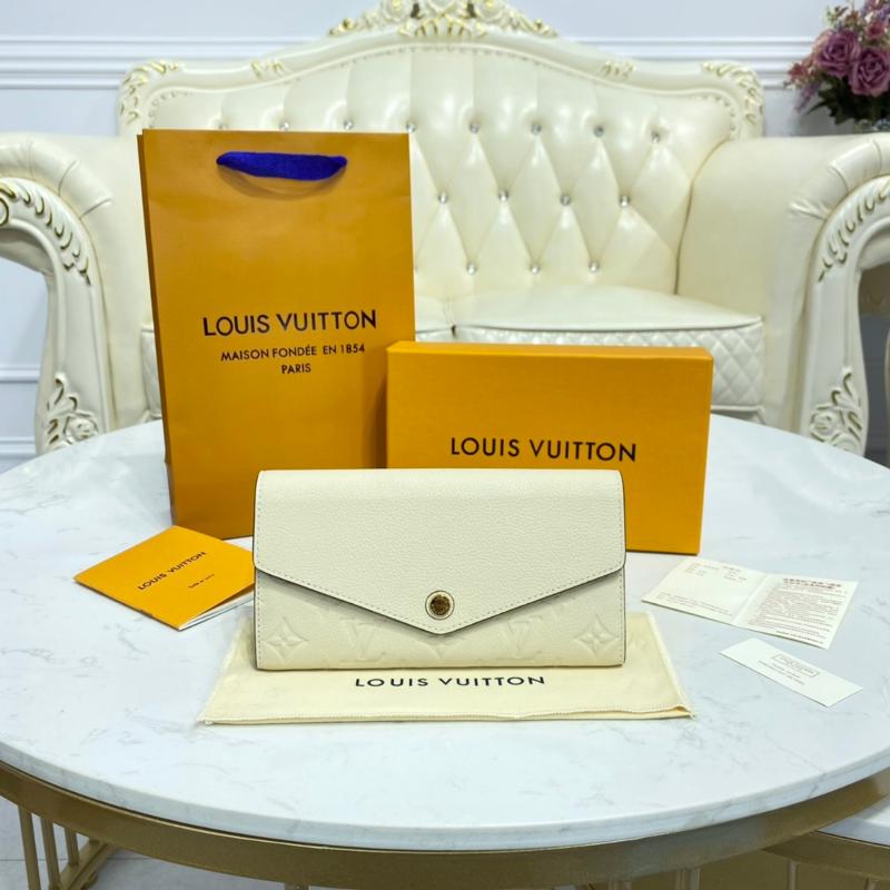 Louis Vuitton Wallets M61182 Full Skin White